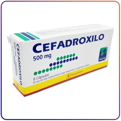 CEFADROXILO 500 MG  8 CAPSULAS